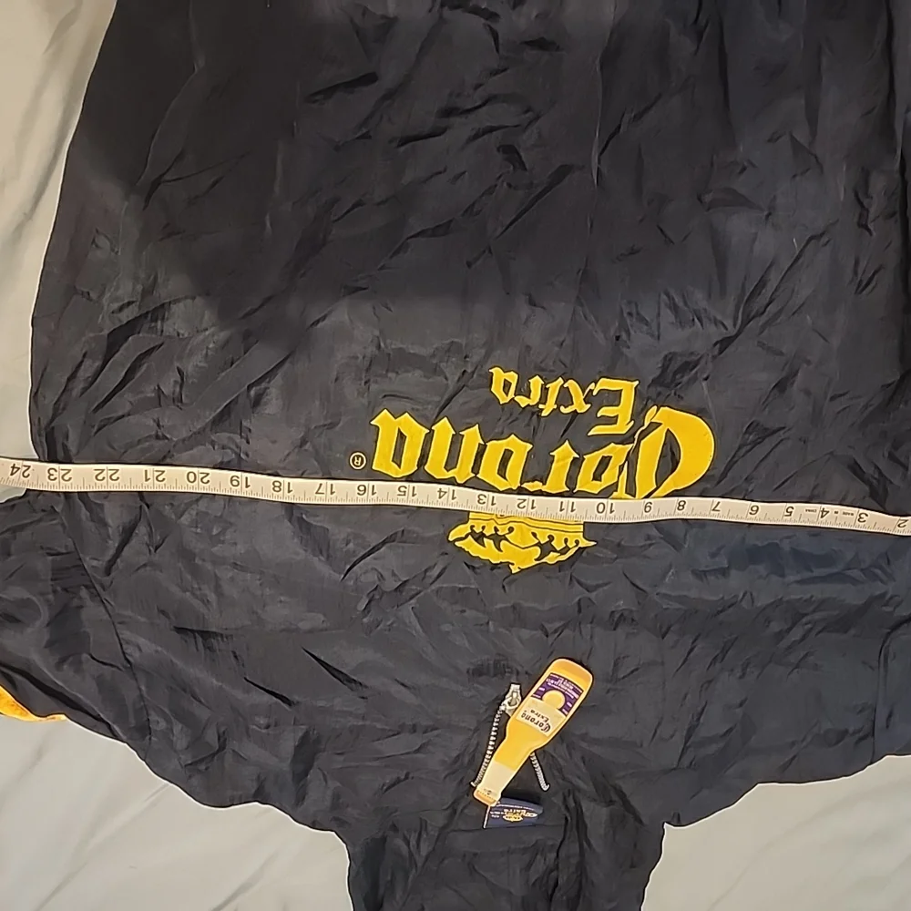Corona Black and‎ Yellow Windbreaker Jacket
